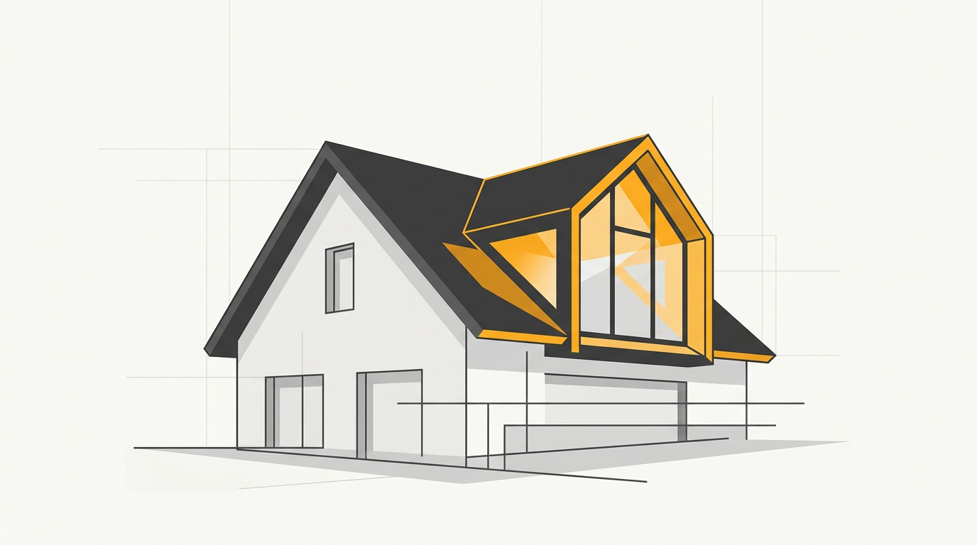 Dachgeschossausbau: Ausbau unter dem Dach: Planung, Statik-Schnittstellen und Umsetzung für mehr Woh…